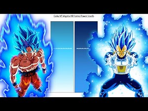 Goku VS Vegeta All Forms POWER LEVELS 2026 - Over The Years