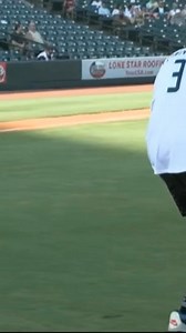 Houston rapper Lil' Flip aka "Flip Gate$" throws out the first pitch at the Sugar Land Space Cowboys game | Ari Alexander