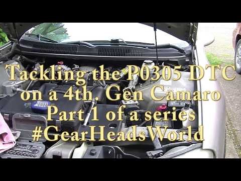 Camaro 3.8 Fuel Injector Service Troubleshoot DTC P0305 VIDEO #GearHeadsWorld