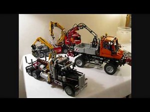 HD - Building LEGO Technic 8110 Unimog U400 in Time Lapse Stop Motion