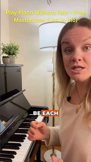 Fix Hand & Forearm Alignment for Better Piano #PianoTips