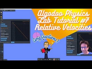 Algodoo Physics Lab Simulation Tutorial 7: Relative Velocities