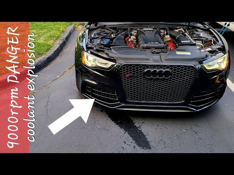 How to Fix a Coolant Hose that Exploded on My Audi RS5 at 9000rpms