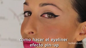 651K views · 5K reactions | Anota este mini tutorial para hacerte un precioso eyeliner con efecto pin up. Es una idea de https://www.facebook.com/mariaaranamakeup ;) | belleza facilisimo.com | Facebook