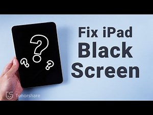 How to Fix iPad/iPad Mini/Pro Stuck on Black Screen on iOS 15