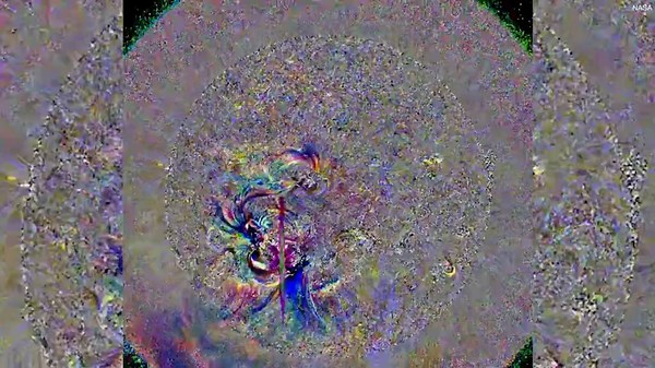 NASA releases images of geomagnetic storm expected to impact Earth