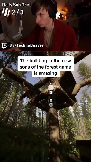 Amazing Treehouse Building in Sons of the Forest Game