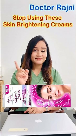 Stop Using These Skin Brightening Creams 🚫| #skinwhitening #skinlightening #skincare #doctorrajni
