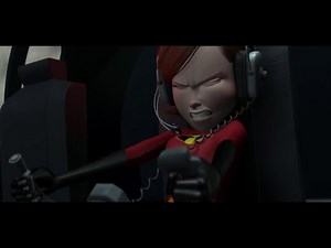 The Incredibles - plane chase
