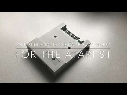 Preparing the Gotek Floppy Emulator for the Atari ST