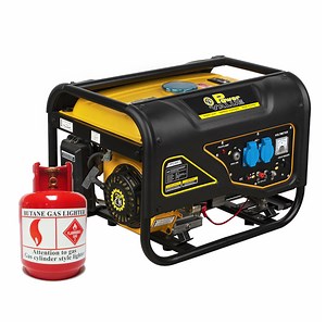 [Hot Item] Mini Silent Gasoline Propane LPG Natural Gas Petrol Electric Power Generator Generators with 3kw