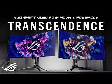 ROG Swift OLED PG34WCDM & PG39WCDM - Transcendence I ROG