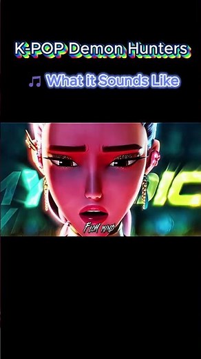 Huntress sings “What it Sounds Like” | K-POP Demon Hunters AI Live Vocal MV [Shorts]