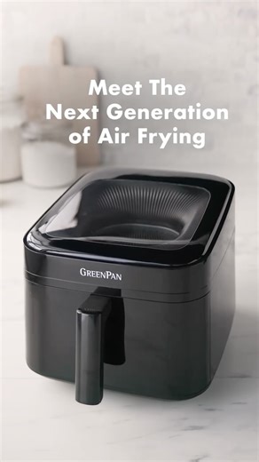 GreenPan on Instagram: "NEW: Cyclone Air Fryer 🔥 Introducing the next generation of air frying. 400˚F in just 4 seconds — unleash the power of rapid cooking with this spacious 7-quart air fryer.⁣ ⁣ Get yours today – shop now at the link in bio.⁣ ⁣ #theoriginalgreenpan #nopfas #toxinfree #healthycooking"