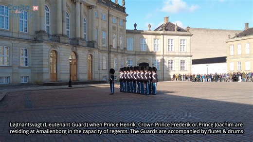 The Guard Change Chronicles! 🌟 This week, we're whisking you away to Amalienborg Palace in Copenhagen, Denmark – the majestic home of the Danish royal family and a historic gem of the Danish monarchy. 🏰✨ Experience the grandeur of one of the world's oldest monarchies as you witness the unforgettable Changing of the Guards ceremony. 🎖️👑 The Danish Royal Life Guard (Den Kongelige Livgarde) marches with precision and pride from Rosenborg Castle to Amalienborg Palace, showcasing centuries of tra