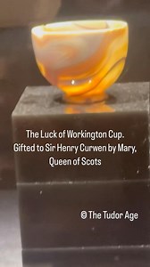 The Luck of Workington Cup gifted to Sir Henry Curwen by Mary, Queen of Scots after her stay at Workington Hall in May 1568. On display at the Helena Thompson Museum, Workington. Video © The Tudor Age | The Tudor Age