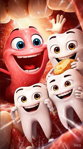 Inside Your Mouth! 🦷👅 Amazing Animated Story