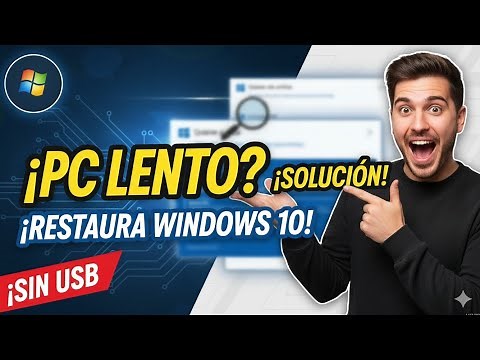 How to REINSTALL / RESTORE / RESET / RESET WINDOWS 10 without using USB