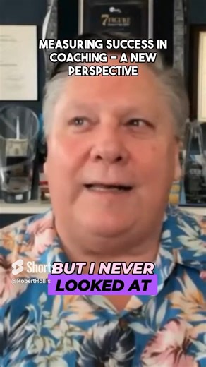 Measuring Success: A New Perspective | Discover the secret to truly helping people and seeing real results! --- Join the INNER CIRCLE, Robert Hollis' exclusive community, at http://roberthollis.com/join - - - - - Follow Robert Hollis on YouTube at ... https://roberthollis.com/youtube - - - - - Get a FREE copy of Robert Hollis' book “How Is That Working?” … https://roberthollis.com/free - - - - - Thank you for watching!! Please feel free to SHARE and LIKE this video!! #BestOpportunity #BestCoach 