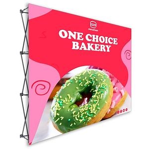 [Hot Item] 8X8FT Magnetism Aluminum Popup Magnetic Display Stand with PVC Banner