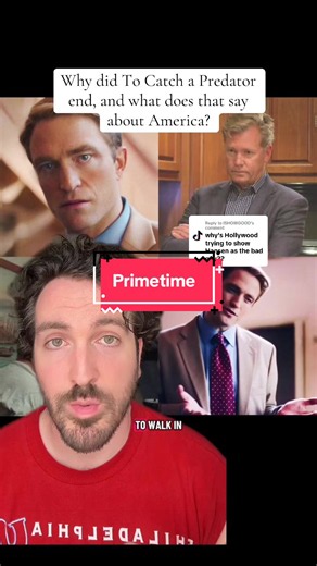 Replying to @ISHOWGOOD many Americans will attack Chris Hansen before asking “why does American society not care about this issue at all?” or “why did most of the people Chris Hansen caught look exactly the same?” or “why was Texas so angry at Dateline, and not angry at their own community leaders for being monsters?” Primetime has a fine line to walk, and it should walk that line very carefully. #robertpattinson #primetime #chrishansen #tocatchapredator #popculture