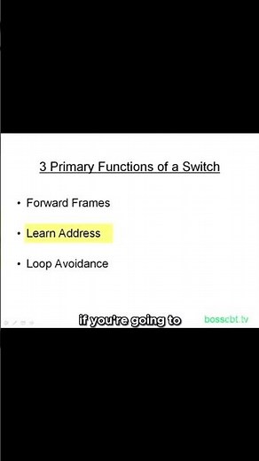 The 3 Primary Functions of a Network Switch