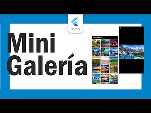 Mini Galería hecha con Flutter - Curso Flutter Gratis