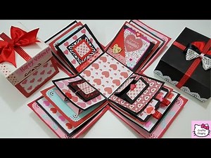 Explosion Box Tutorial / DIY Explosion Box/How to Make Explosion Box