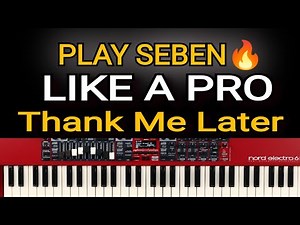 Best SEBENE piano tutorial every Pianist MUST Watch