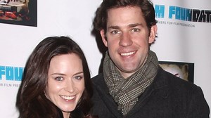 John Krasinski appears to say 'I can't wait for a divorce'