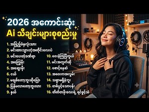 2026 အကောင်းဆုံး AI သီချင်းများစုစည်းမှု 🎵 | Myanmar Love & Sad Songs Collection 🎵#AIသီချင်း