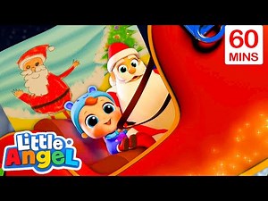 Jingle Bells | 1 Hour of Christmas Nursery Rhymes for kids - Little Angel