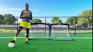 NET PLAYZ Soccer Goals Soccer Net - Kids Pop-up Football Goals for Backyard Practice & Training, Portable Set of 2, Black, 4 x 3 Ft (NOS27340A01)