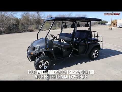 Trailmaster Taurus 4-450 6 Seats UTV / Side-by-side H/L Gear, Selectable 4 Whee Drive | Motobuys.com