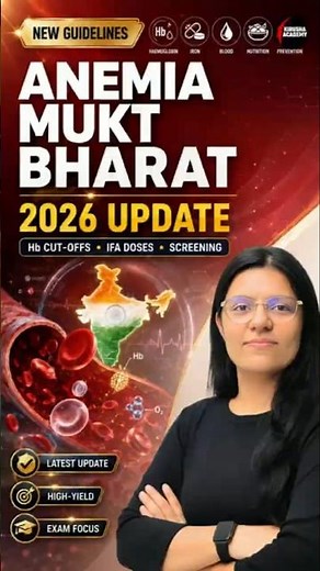 Anemia Mukt Bharat NEW Guideline 2026 Explained | Every Nurse Must Know