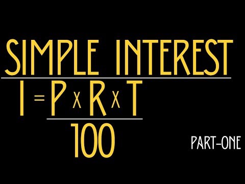 SIMPLE INTEREST | CALCULATING SIMPLE INTEREST