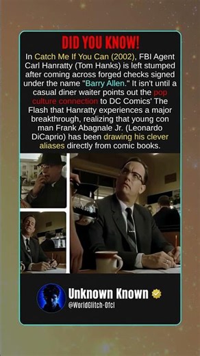 The Secret Flash Easter Egg In Catch Me If You Can