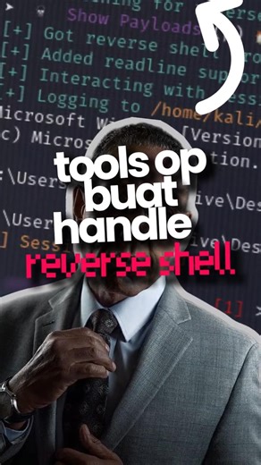 rekomendasi tools buat kalian yang sulit mengatur reverse shell #cybersecurity