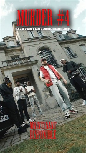 GLK x D2 x WIXO & LA2S x LA FOUINE x HEUSS L’ENFOIRÉ 🚨MURDER #4 DISPO PARTOUT 🔥J’aime trop les gros morceaux comme ça ou ça kick fort et chacun balance son couplet, ça me fais penser aux Old up ou même à Paname Hall Starz à l’ancienne !