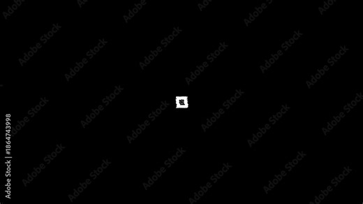 Glitch Loading Animation With Seamless Loop For UI And Websites.