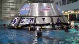 336K views · 1.3K shares | Splish, splash, this isn’t a bath. Divers practice recovering the Orion spacecraft at our Johnson Space Center to prepare for the first test flight of an uncrewed spacecraft. Watch: https://youtu.be/AM40S4kJETI | NASA - National Aeronautics and Space Administration | Facebook
