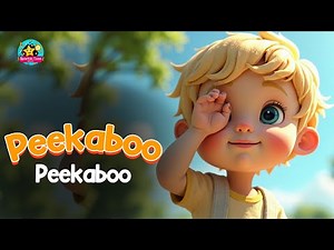 Peek-a-Boo kids song | Peek a boo videos for babies | little toddler