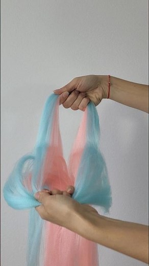 How to Blend Colorful Hair Extensions #hairextensions #synthetichair