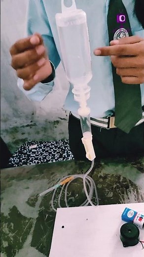 Science modal on Intravenous fluid. #scienceexperiment #science modal