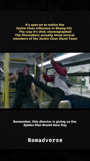 Shang-Chi fight scenes are Inspired by Jackie Chan #marvel #mcushorts