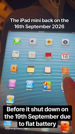 After 2 months and 11 days with the iPad mini dualbooted to iOS 6 has officially ran out of battery.
