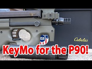 FN PS90 SBR / P90 Dead Air KeyMo Muzzle Brake Adapter