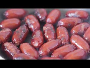 10 hours of sizzling sausages sound — Soothing food sounds for relax and relieve stress