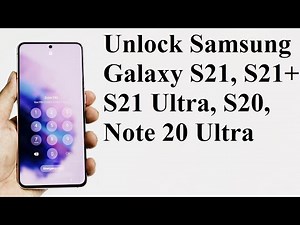 Forgot Password - How to Unlock Samsung Galaxy S21, S21+, S21 Ultra, Note 20 Ultra etc