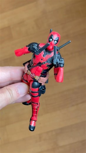 デップー❗️いきまぁ〜す❗️ #actionfigures #marvel#デッドプール#dedpool #marvellegends#フィギュア#mafex